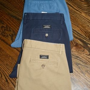BANANA REPUBLIC MASON CHINO PANTS 33 x 30  (3 PAIRS)